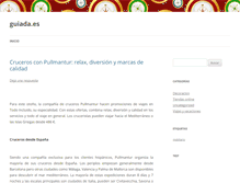 Tablet Screenshot of guiada.es